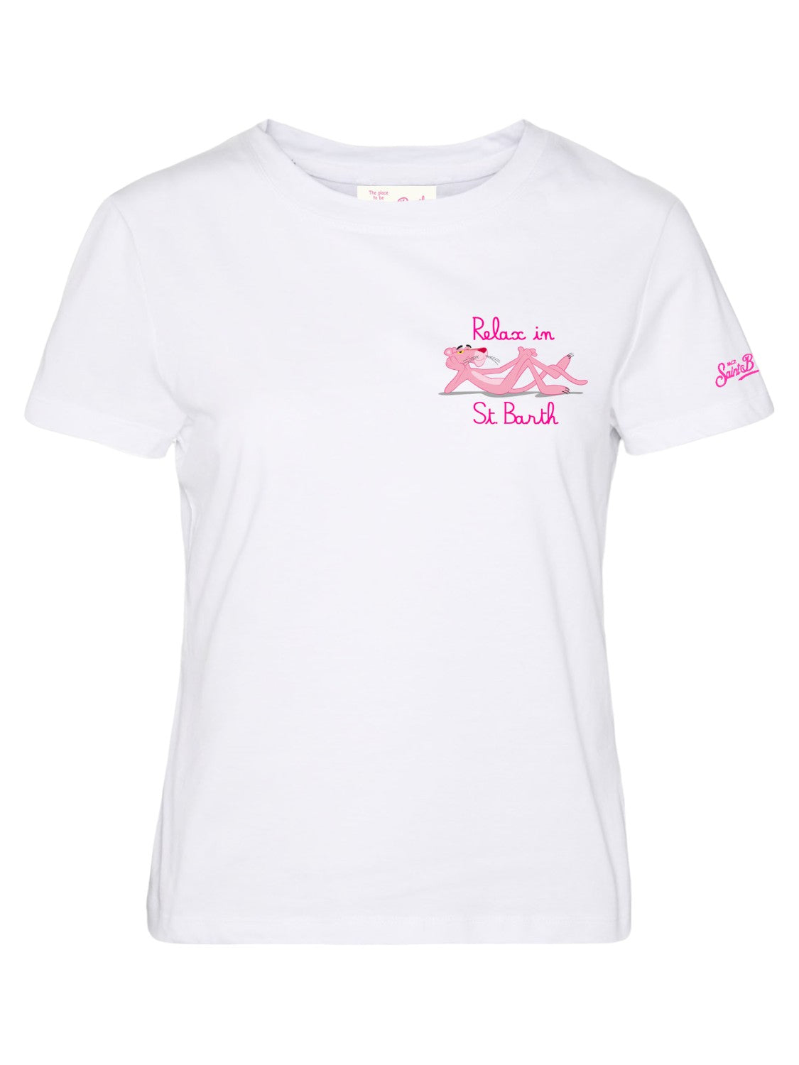 T-shirt "Pantera Rosa - Relax a St. Barth-T-shirt-Mc2 Saint Barth-Vittorio Citro Boutique