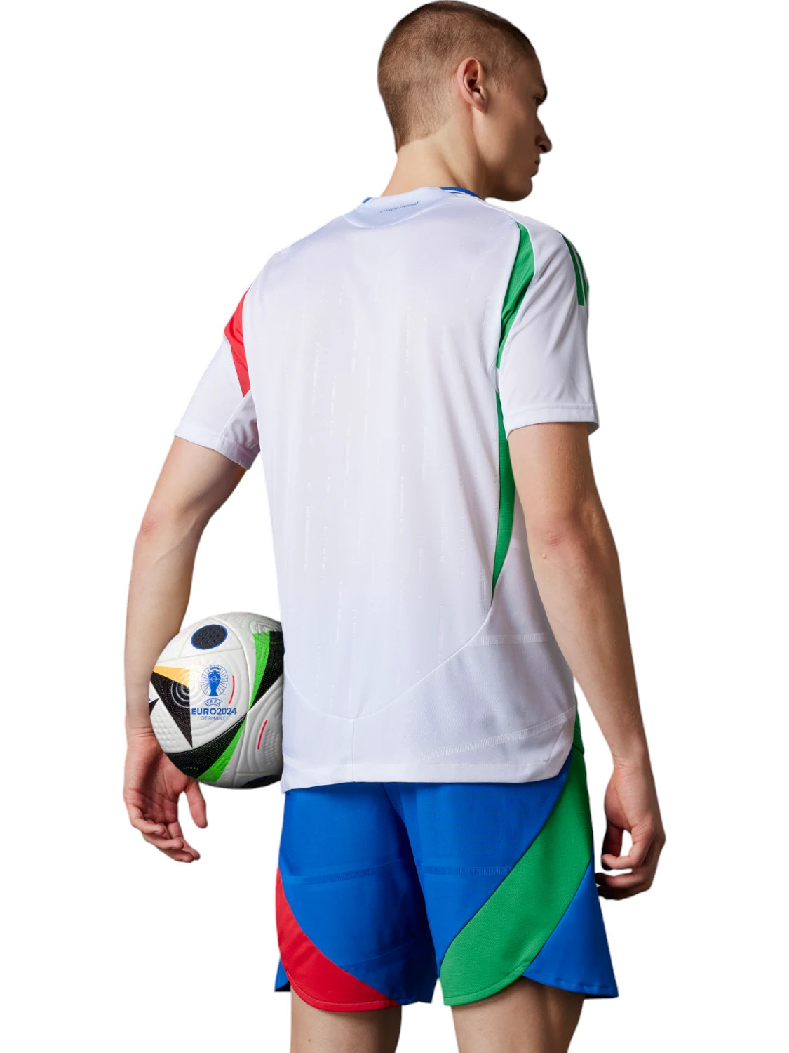 Maglia Italia Away Authentic 2024 - Ufficiale da Gioco-Adidas Originals-T-shirt-Vittorio Citro Boutique